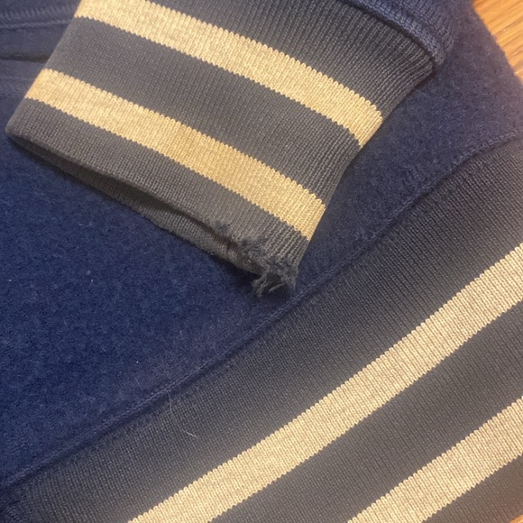 Victoria's Secret Pink Varsity Baseball Bomber Letterman Jacket S Wool Cotton - Picture 3 of 7